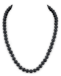 6.5-7.0mm Schwarze Süßwasser-Perlenkette - AAA-Qualität