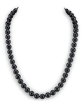 8.5-9.0mm Schwarze Süßwasserperlenkette - AAA-Qualität