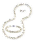 8.0-8.5mm Japanese Akoya White Pearl Set