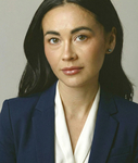 8,5-9,0 mm Schwarze Akoya-Perlen-Ohrstecker, rund - Modelbild