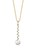 White South Sea Pearl & Diamond Naomi Pendant