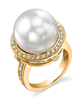 South Sea Pearl & Diamond Bella Ring