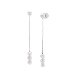 White Freshwater Pearl Bree Earrings