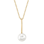 14K Gold Freshwater Pearl Emmanuelle Pendant