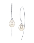 White Freshwater Pearl Bonnie Earrings