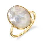 Cultured Mother of Pearl Rae Ring