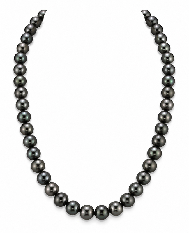 8-10mm tahitische Südsee-Perlenkette – AAAA-Qualität