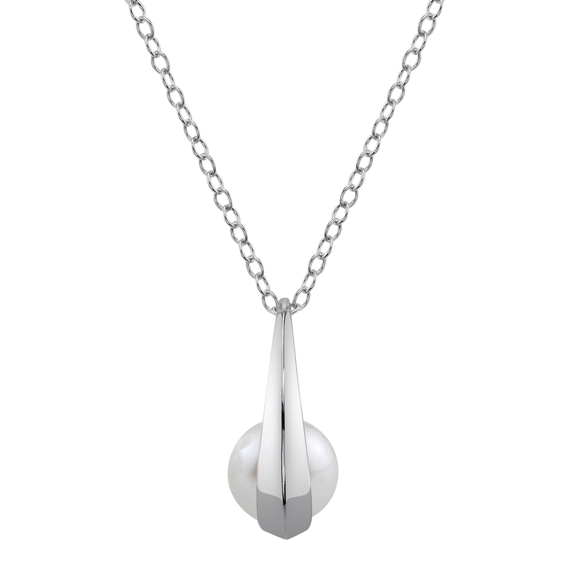 Anhänger 'Regina' aus 14K Gold mit Süßwasserperle