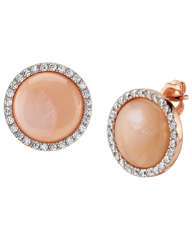 White Mother of Pearl Darcie Earrings
