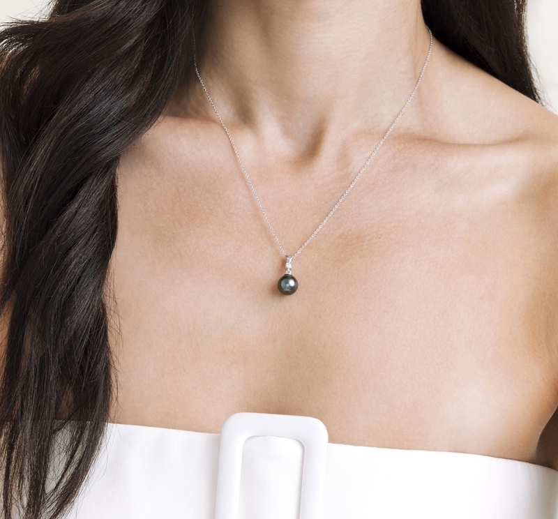 Michelle Schmuckset mit tahitischen Südseeperlen und Diamanten - Drittes Bild