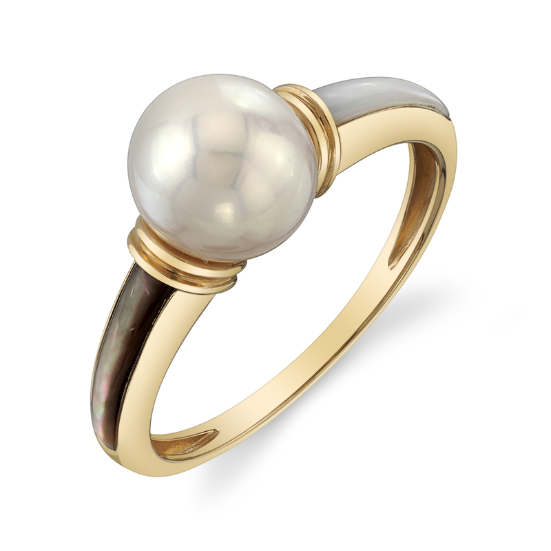 Zoa-Ring mit Süßwasserperle