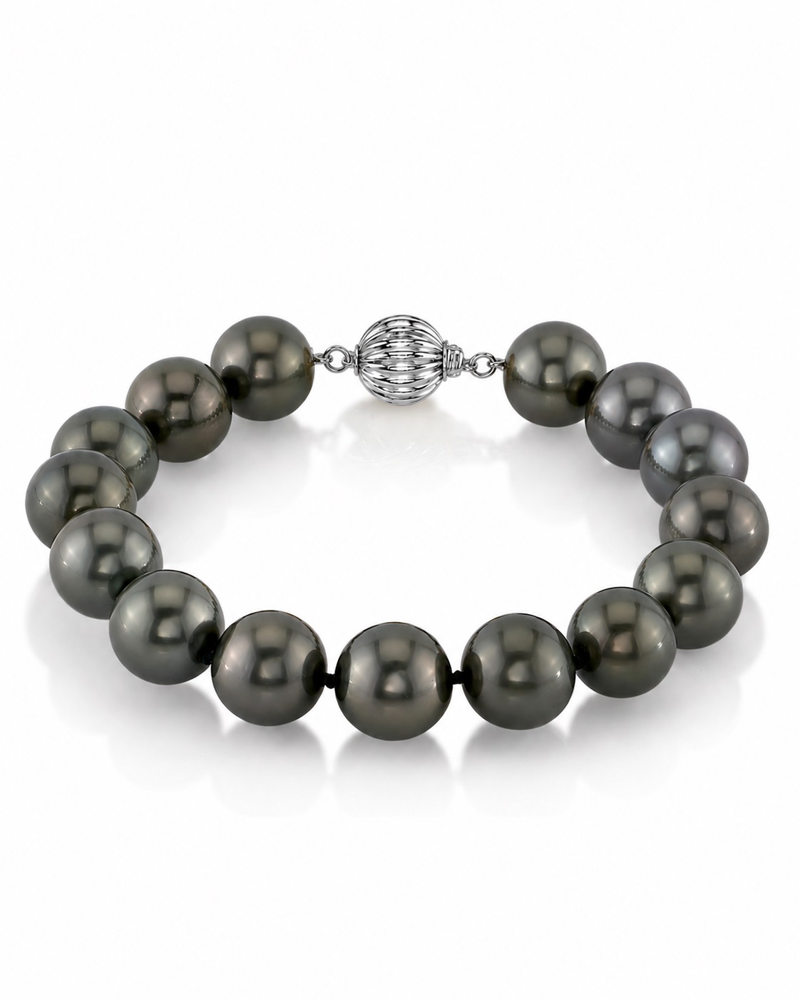 10-11mm Tahiti-Südsee-Perlenarmband - AAA-Qualität