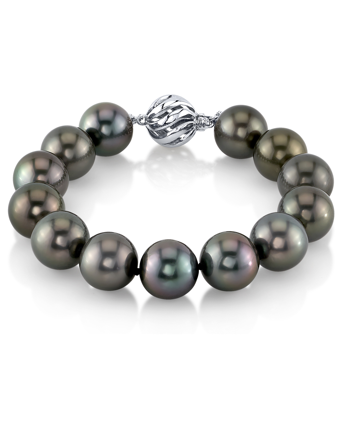 11-12mm Tahiti-Südsee-Perlenarmband