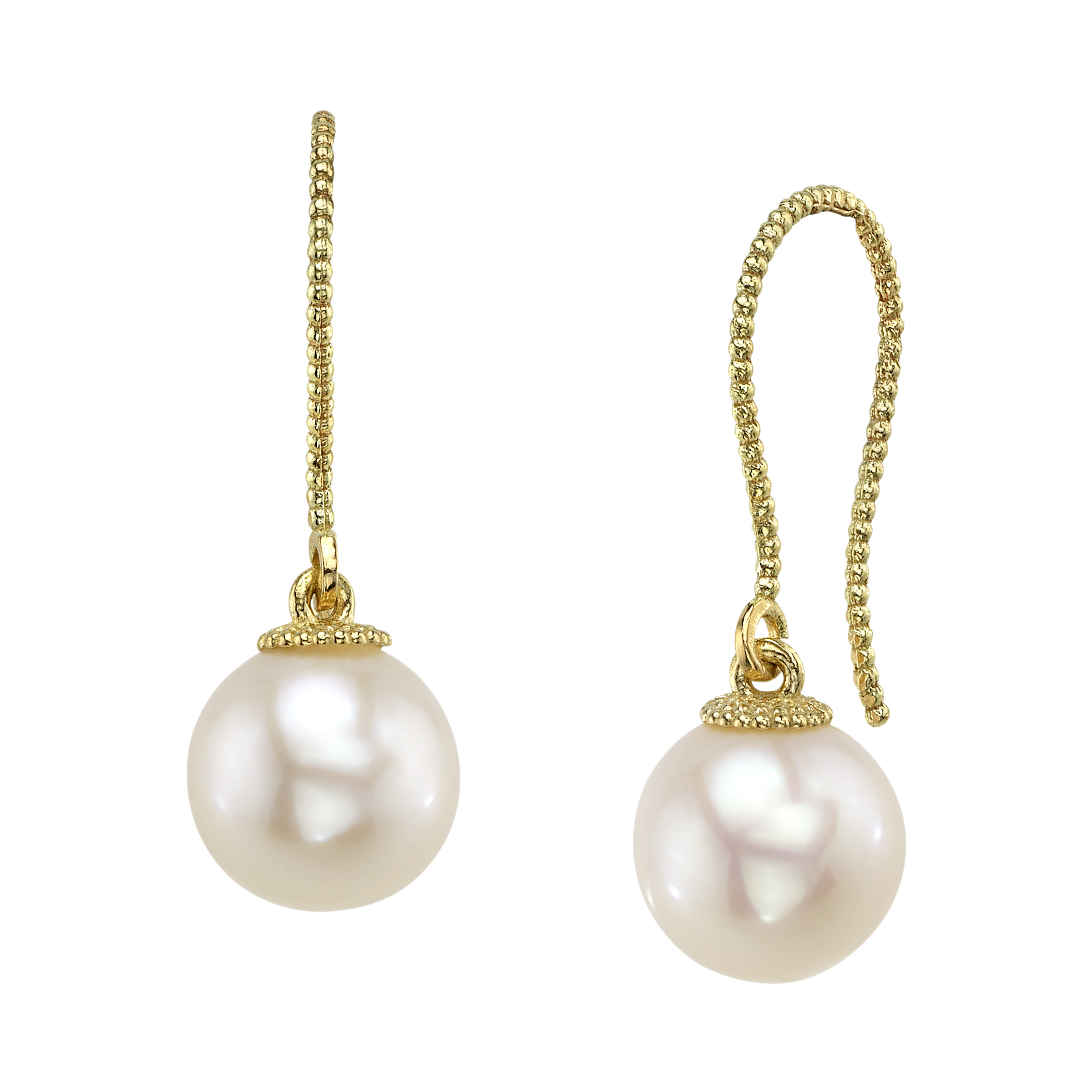 14K Gold Freshwater Pearl Cindy Earrings