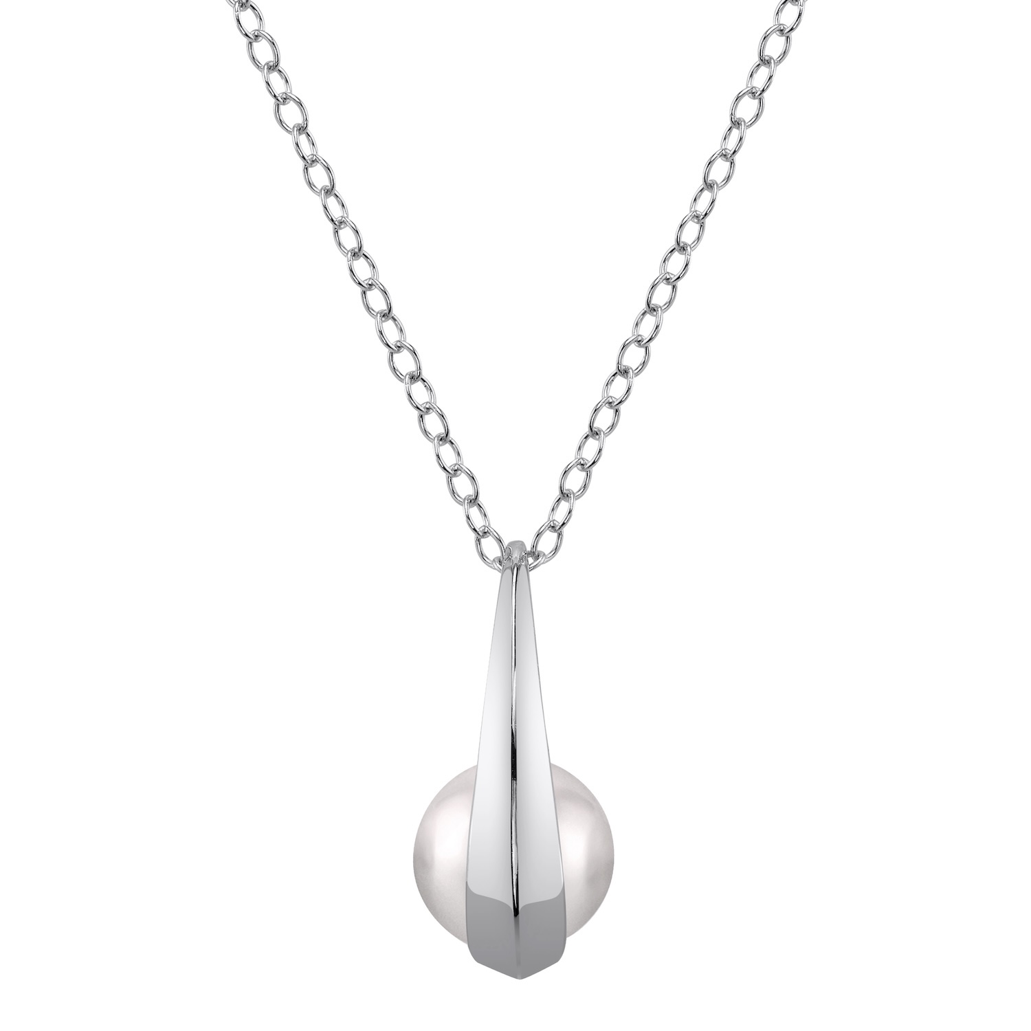 14K Gold Akoya-Perlenanhänger Regina