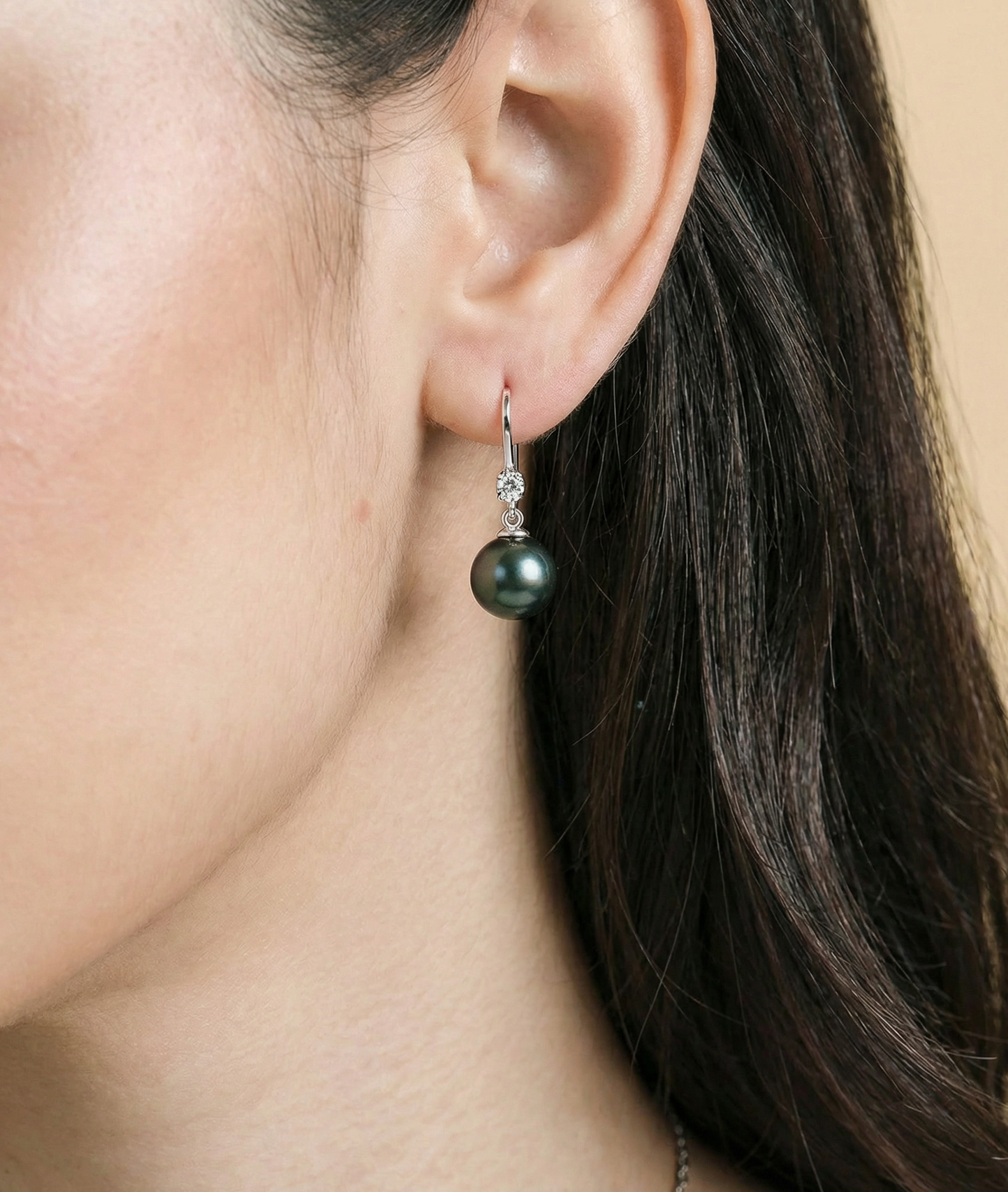 Michelle Schmuckset mit tahitischen Südseeperlen und Diamanten - Drittes Bild